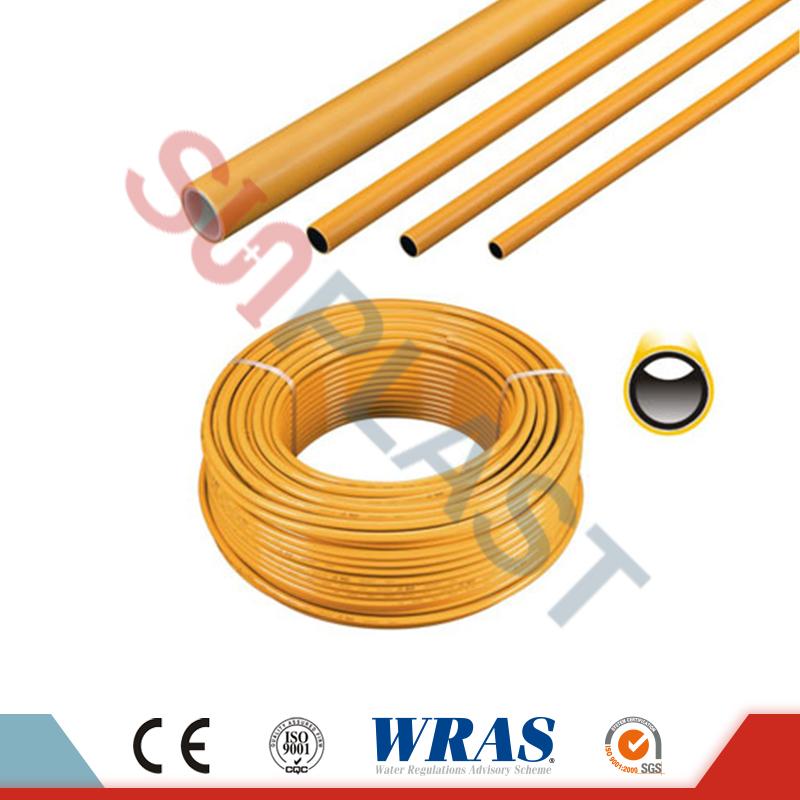 Colore flavo Gas enim PE-al-PE multilayer Pipes